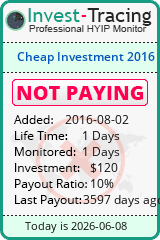 HYIP Monitor-Invest-Tracing.com