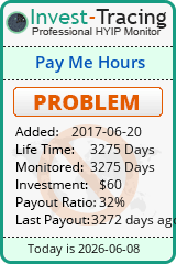 HYIP Monitor-Invest-Tracing.com