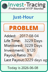 HYIP Monitor-Invest-Tracing.com