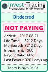 HYIP Monitor-Invest-Tracing.com