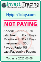 HYIP Monitor-Invest-Tracing.com