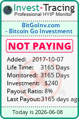 HYIP Monitor-Invest-Tracing.com