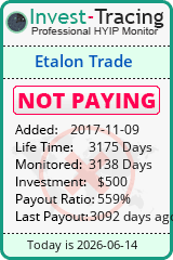 HYIP Monitor-Invest-Tracing.com