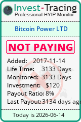 HYIP Monitor-Invest-Tracing.com