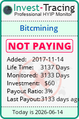HYIP Monitor-Invest-Tracing.com